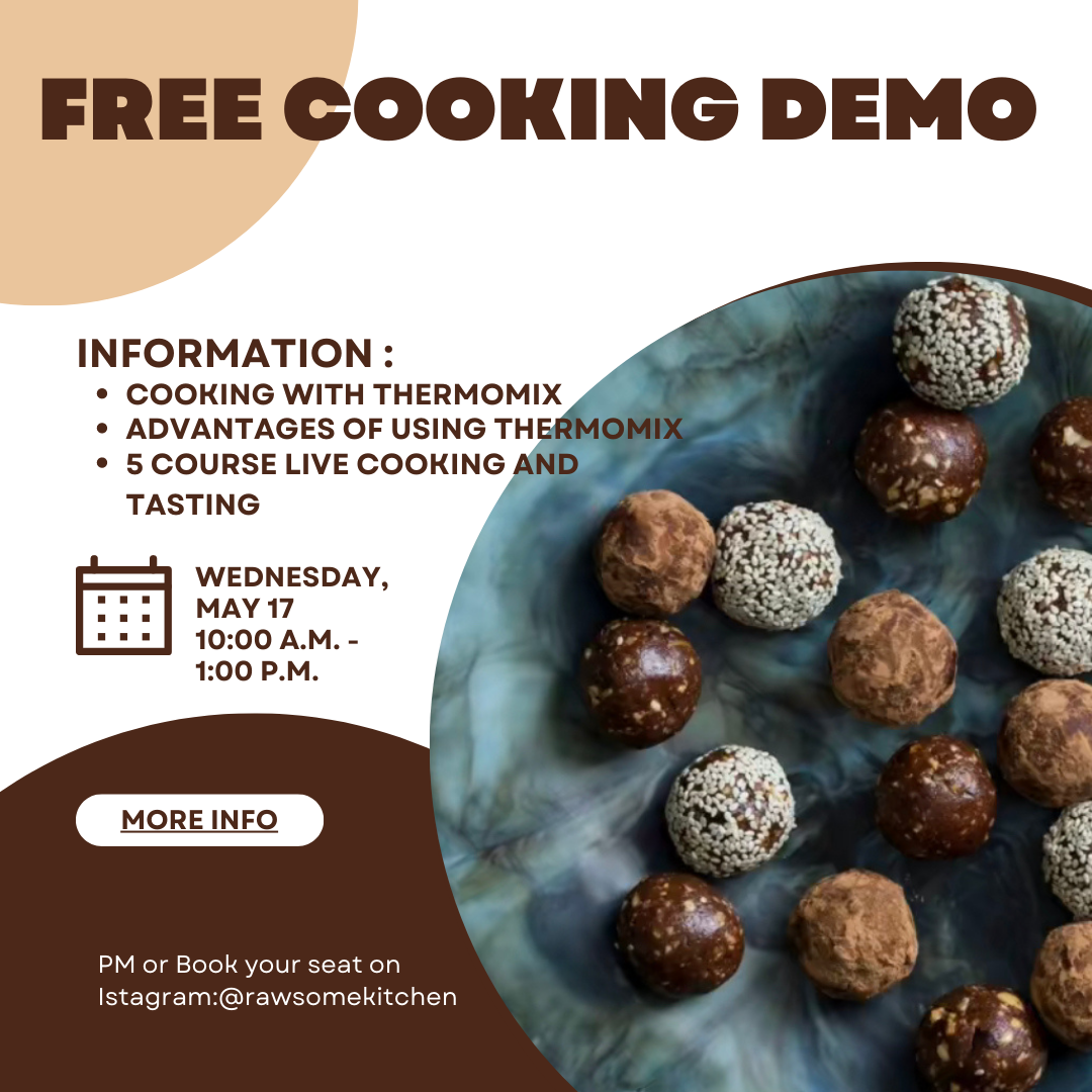 Free Thermomix Baking/Cooking Demos