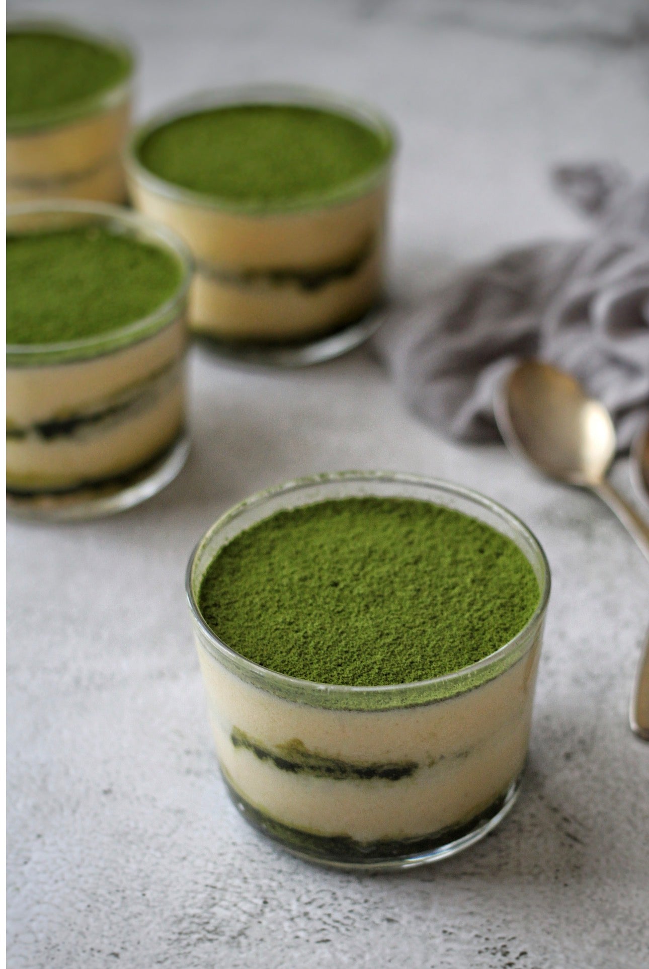 Vegan Tiramisu in a cup