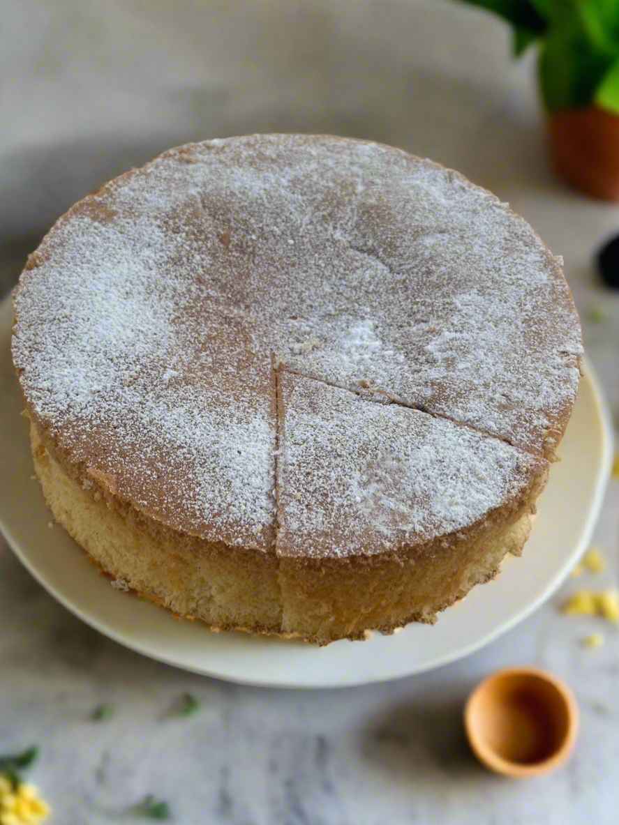 Vegan GF SF Chiffon Cake