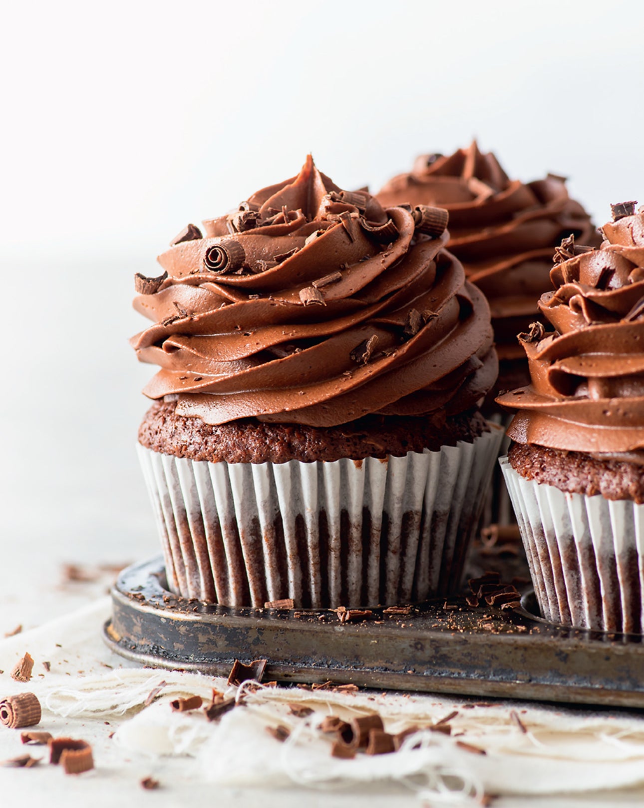 Gluten-free Triple Chocolate Cupcakes