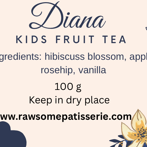 Diana kids fruit tea ingredients