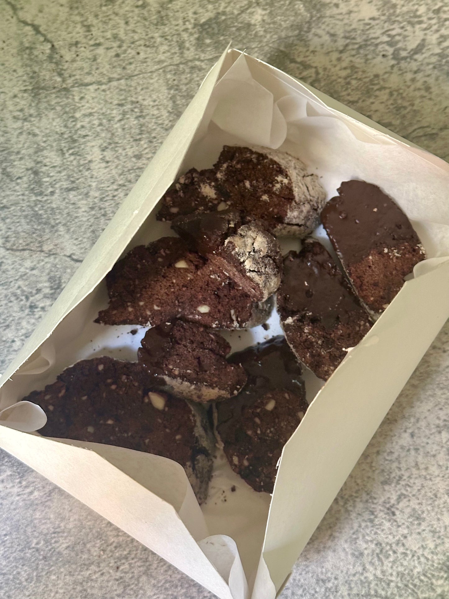 Gluten-free Chocolate biscotti