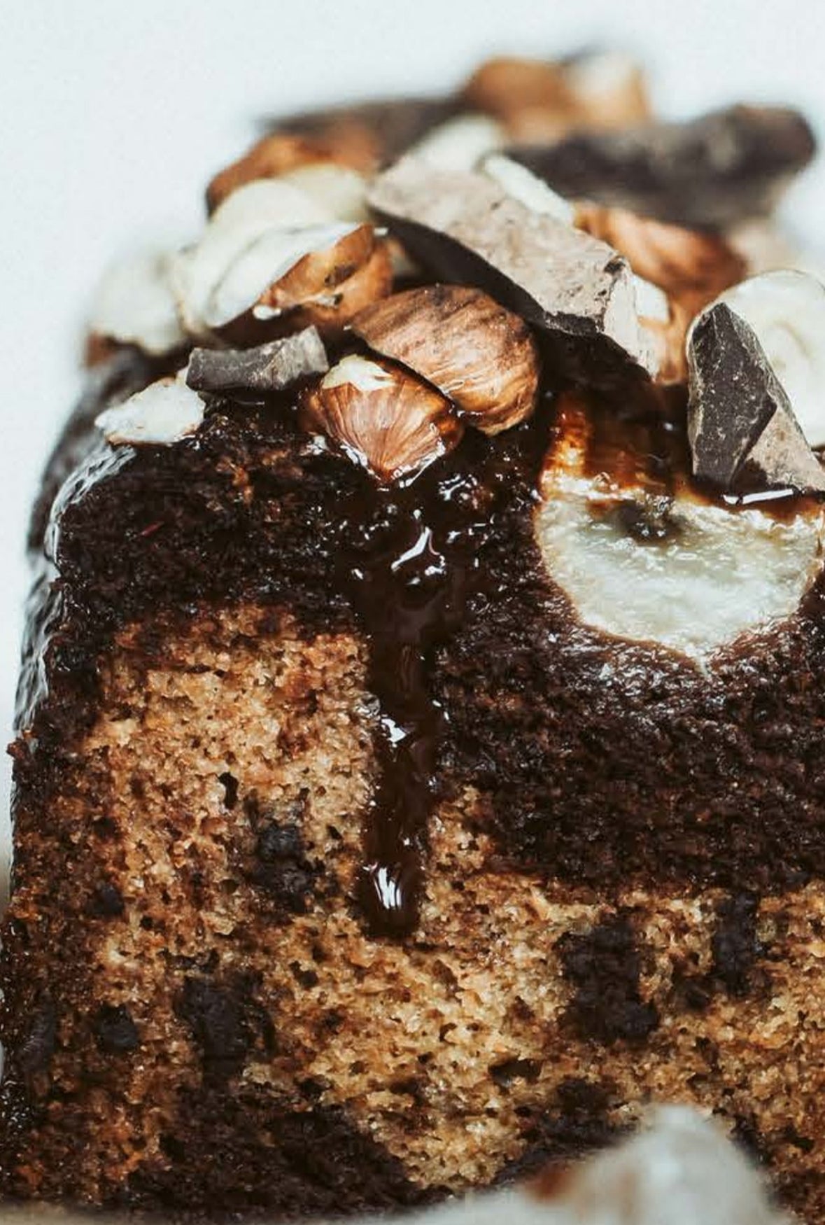 GV Vegan Chocolate Banana and Hazelnut loaf