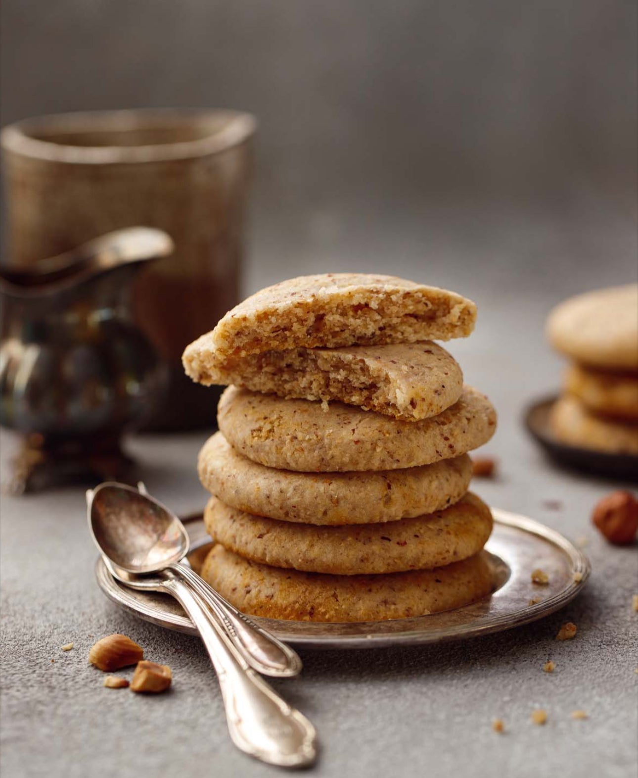 Gluten-free Vegan Low Calorie Hazelnut Cookies