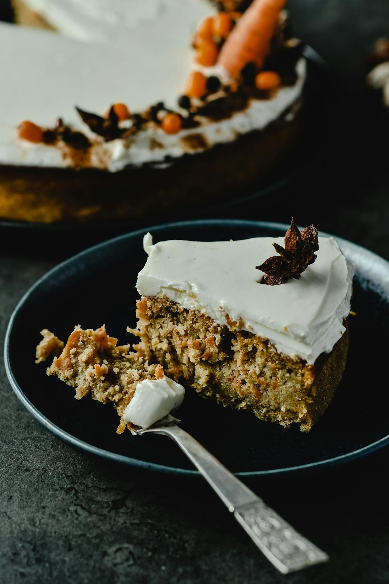 Gluten-free Carrot Cake with Dairy-free buttercream