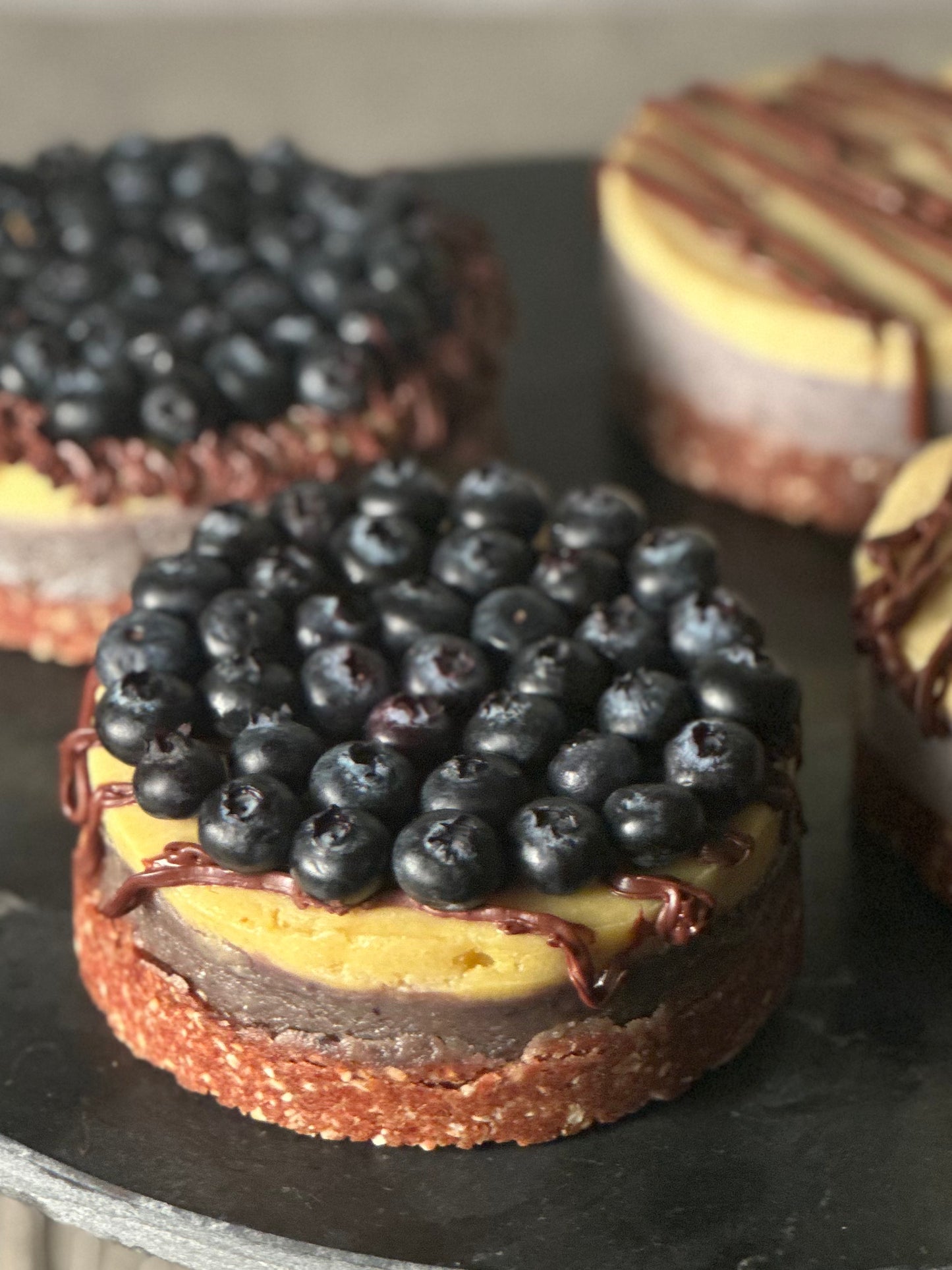 Bento Lemon Blueberry Cheesecake