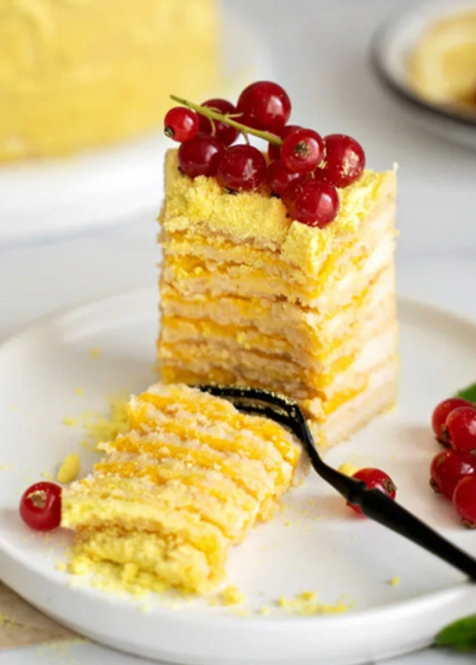 Vegan Lemon “Honey” Cake