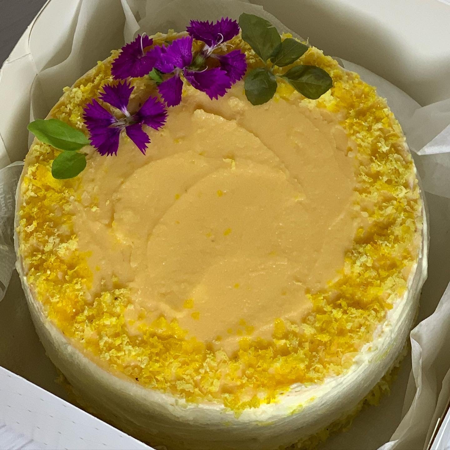 Gluten-free Vegan Lemon Cake