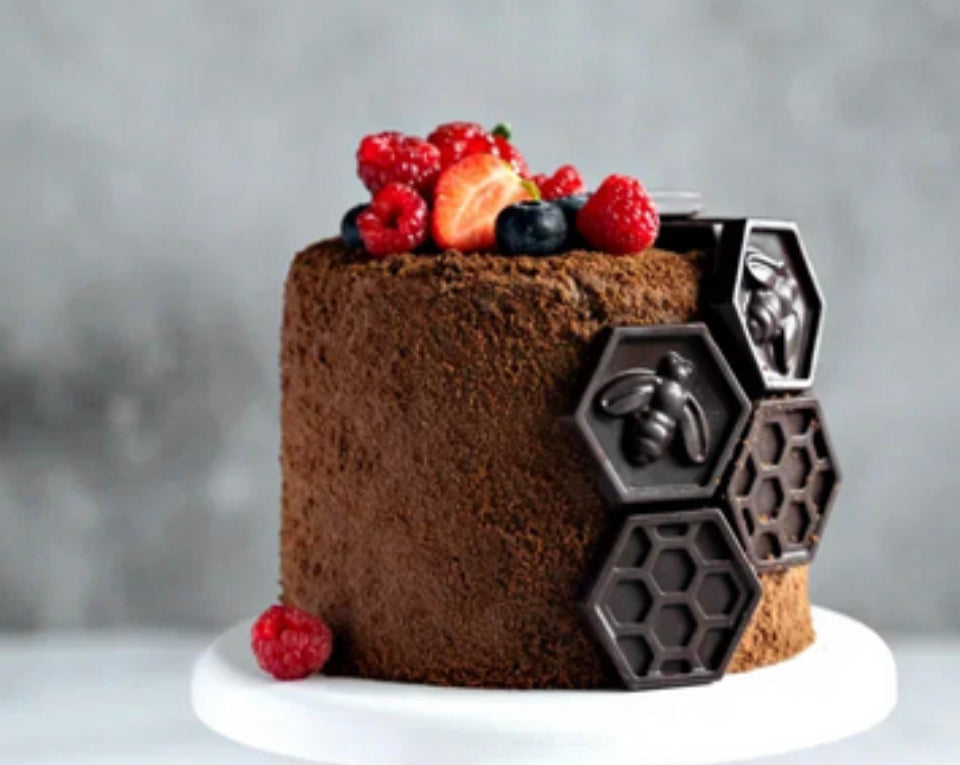 vegan chocolate honey cake