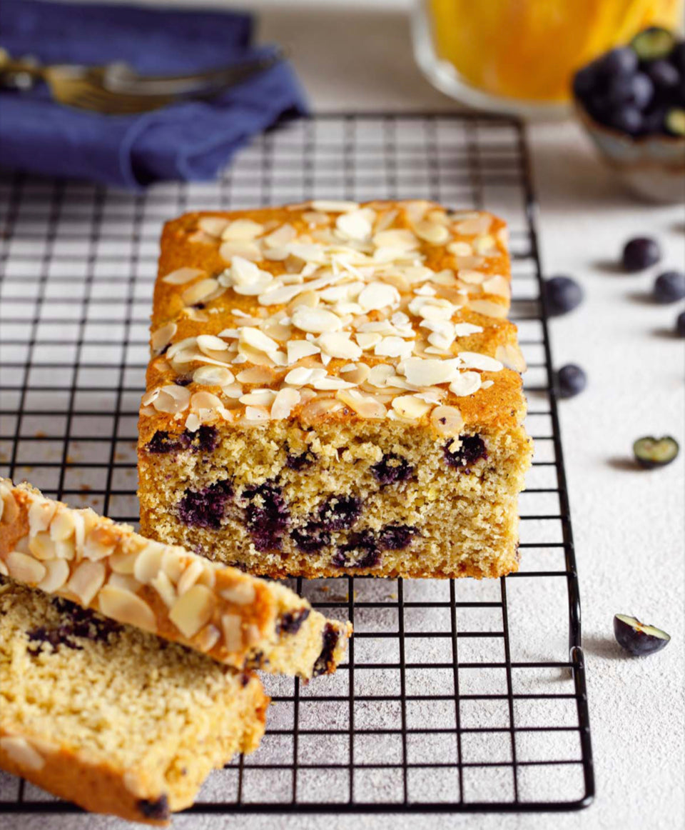 Low Fodmap GF Lemon Blueberry Bread