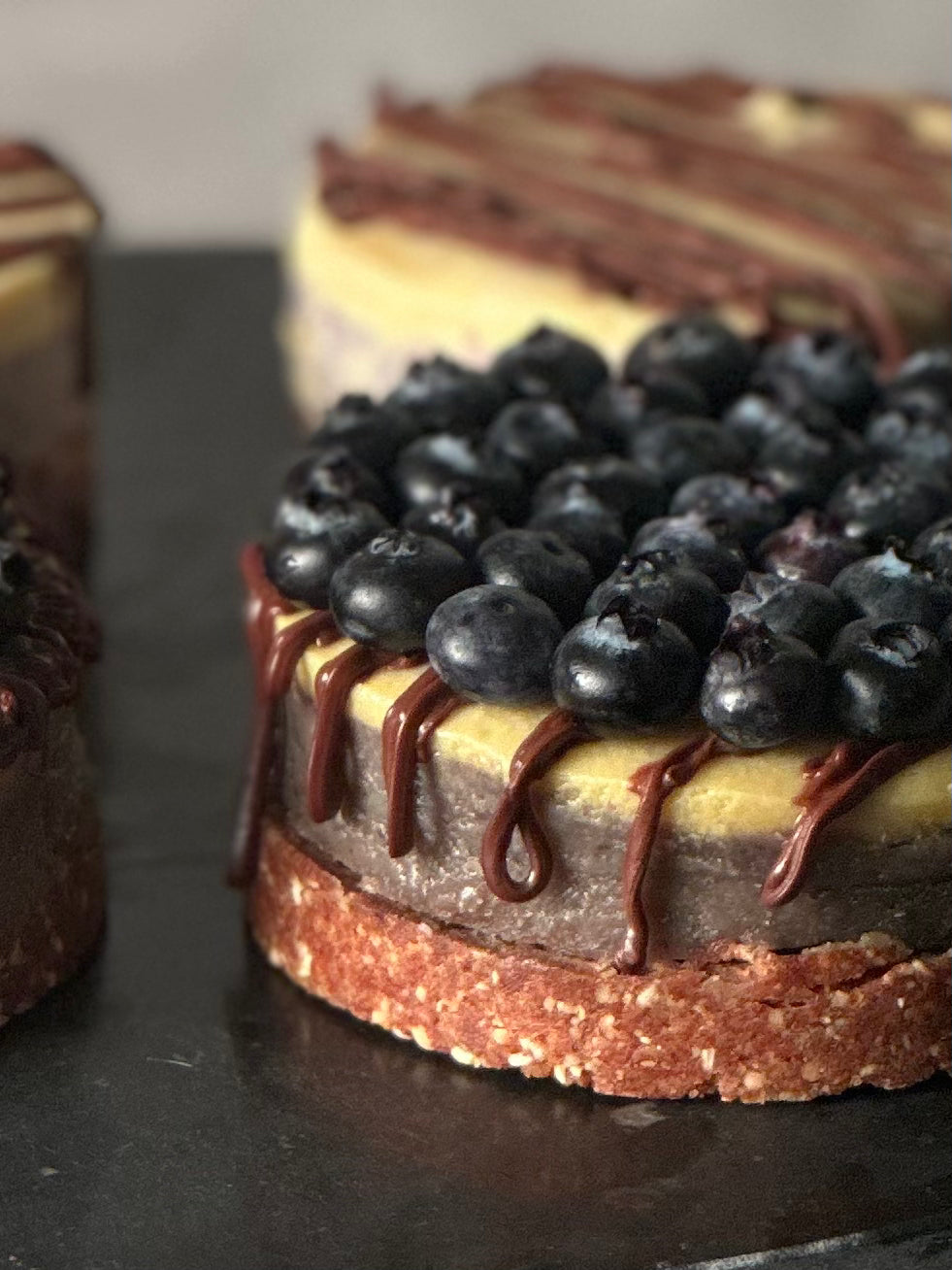 Bento Lemon Blueberry Cheesecake