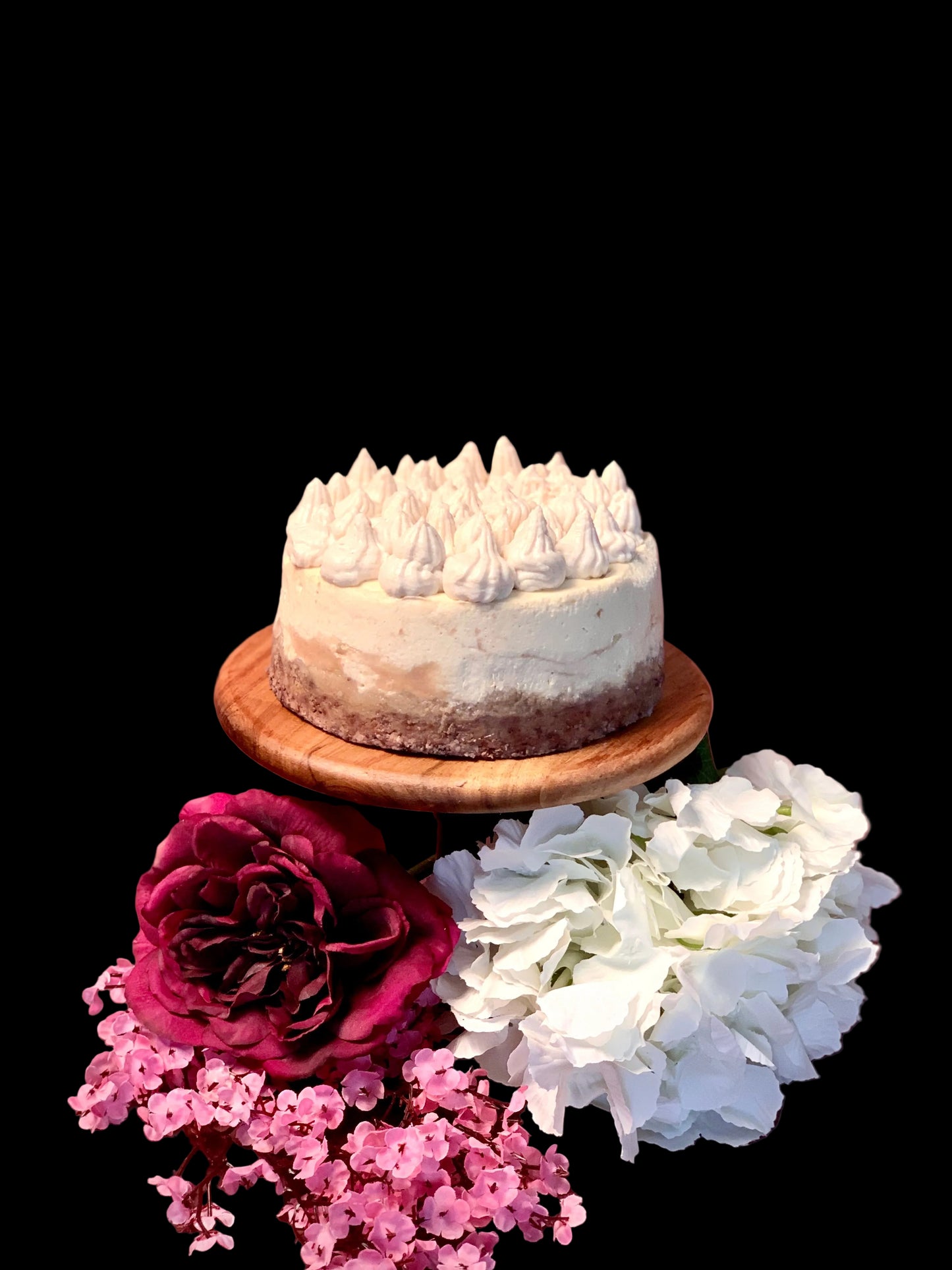 Low calorie/high protein Blue cheese & Pear Cheesecake