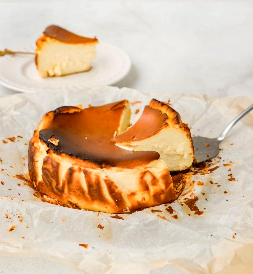 San Sebastián Keto Cheesecake