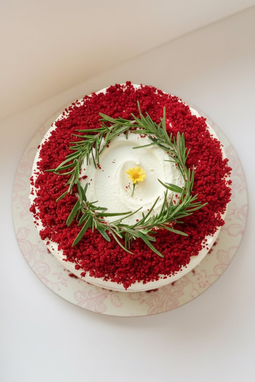 Christmas Red Velvet Cake