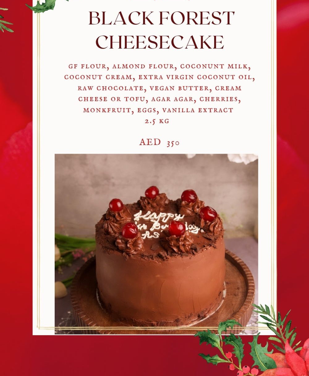 Gluten-free Black Forest Cheesecake