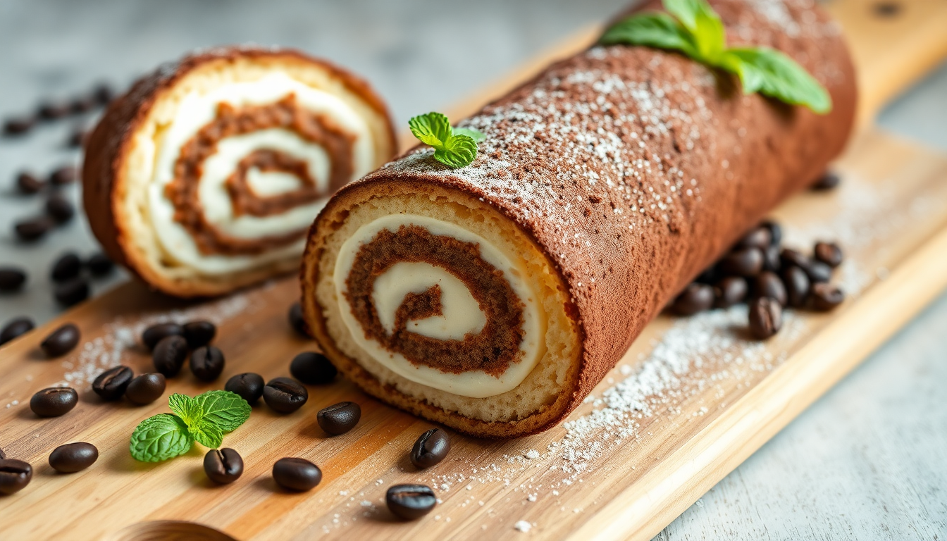 Indulge in Guilt-Free Delight: Easy Gluten-Free Tiramisu Roll Recipe