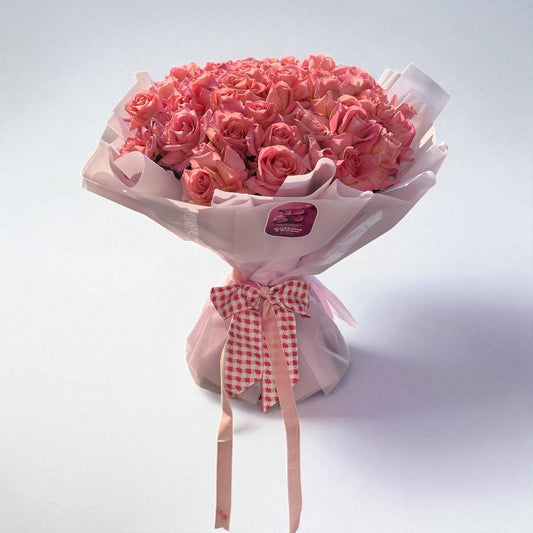 Coral Pastel Beauty Bouquete