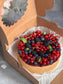 Gluten-free Low calorie high protein berry cheesecake