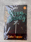 3D Happy Birthday Cake Topper