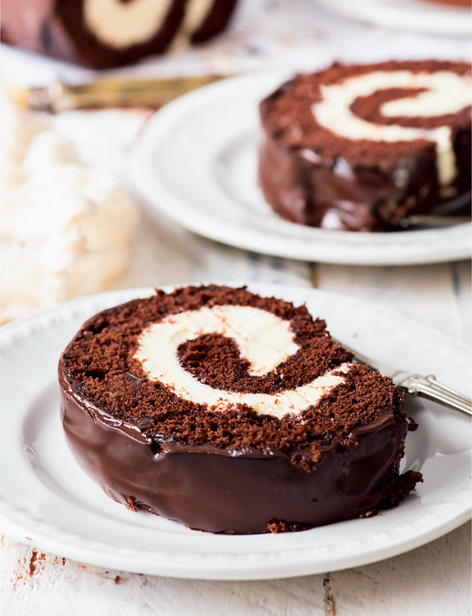 Gluten-free Chocolate Swiss Roulade