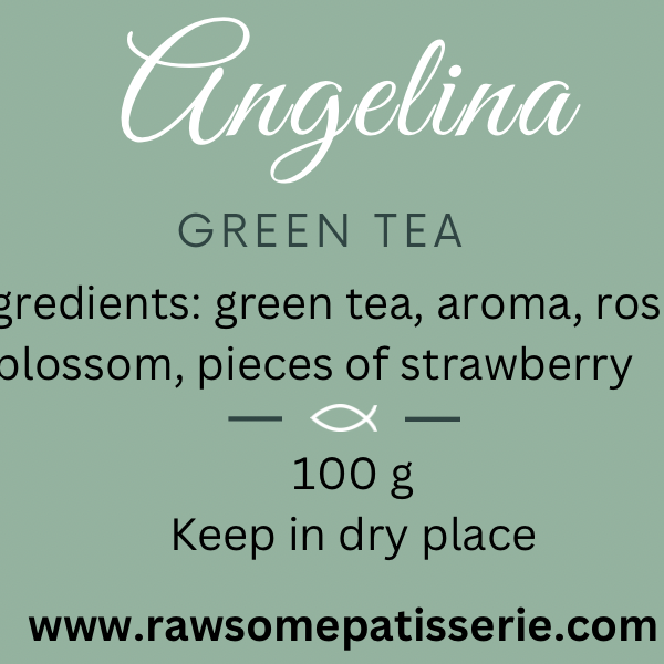 Angelina green tea ingredientsi