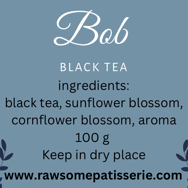 Organic Bob Black tea ingredients