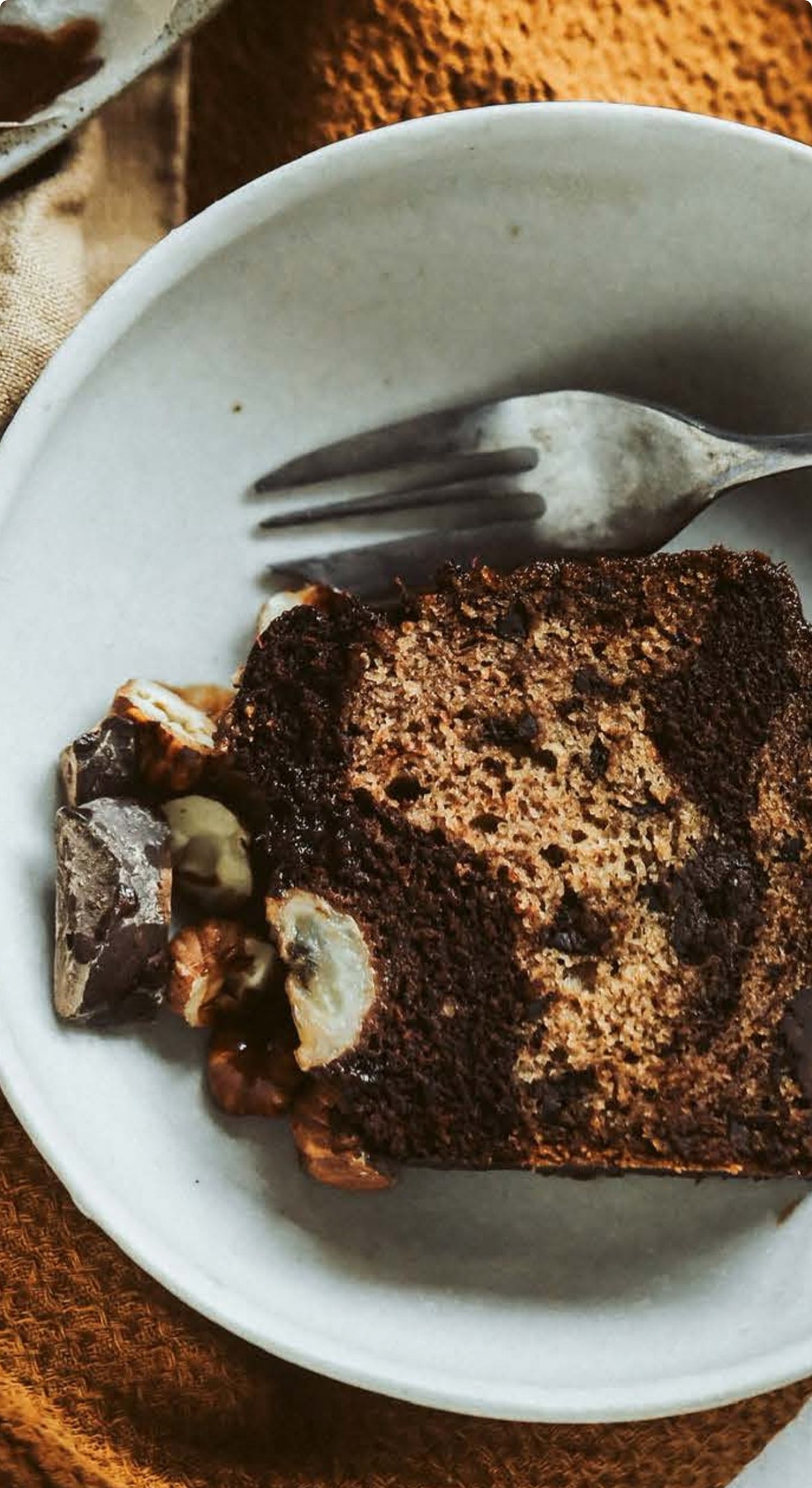 Gluten-free Vegan Chocolate Banana Bread