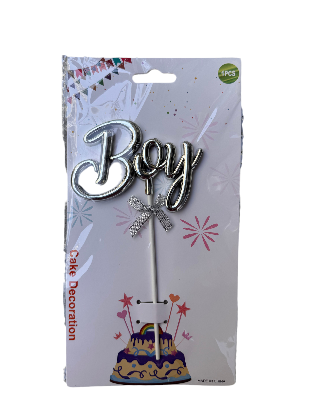 Boy/Girl Cake Topper