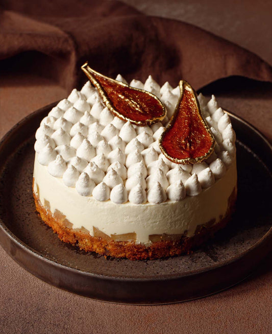 Low calorie/high protein Blue cheese & Pear Cheesecake