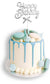 3D Happy Birthday Cake Topper