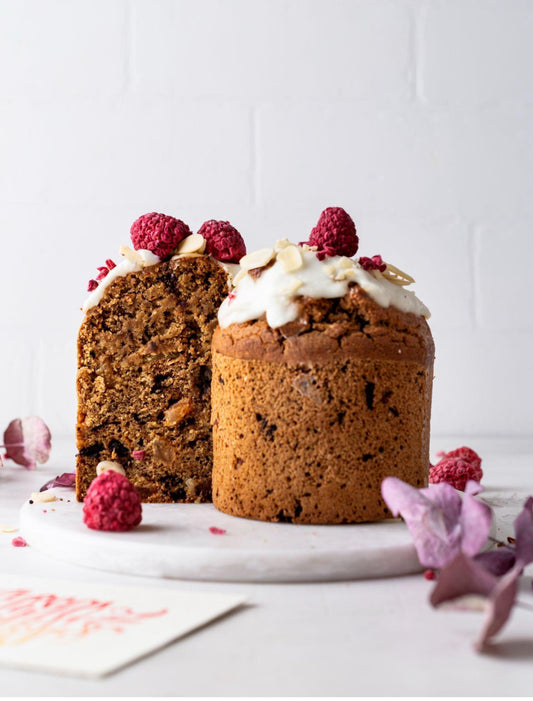 Wholemeal No-Yeast Dairy-free Sugar-free Easter Kulitch ( No Yeast)