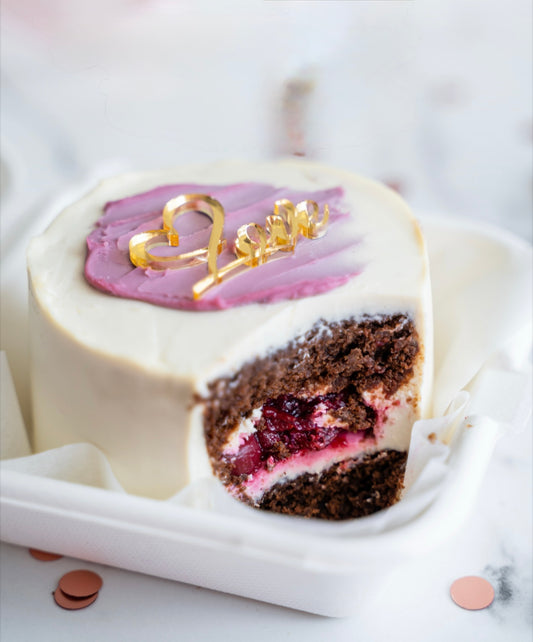 Gluten-free Chocolate Cherry and Vanilla Cream
