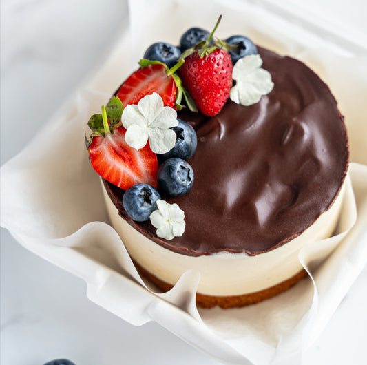 Gluten-free “Birds Milk” Baby Cake