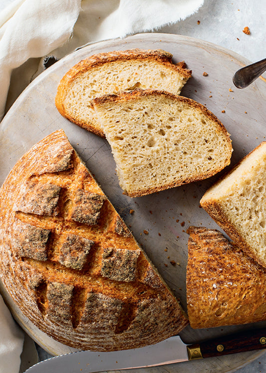 Gluten-free Vegan Artisan White Crusty Loaf