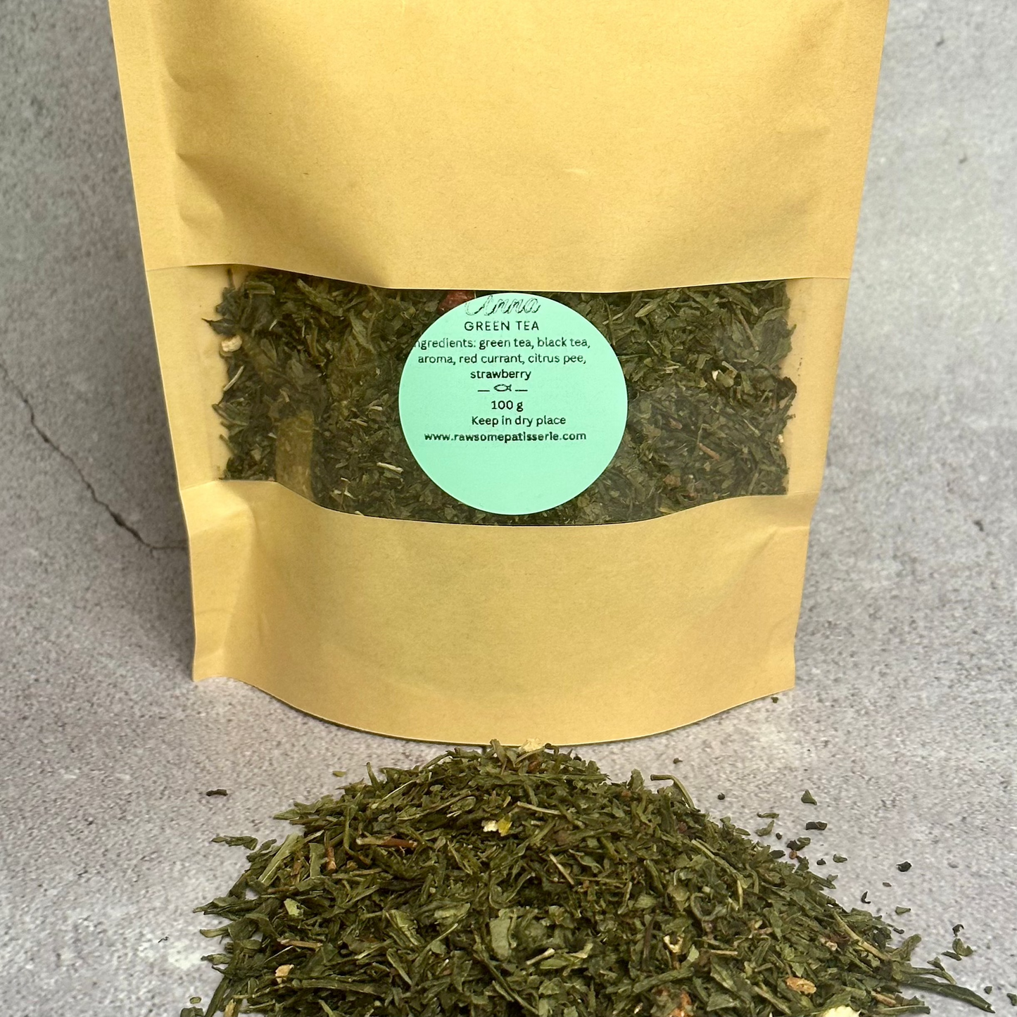 Rawsome Green and Black  Tea Mix