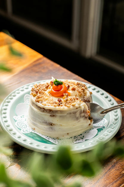 Gluten-free Carrot Cake with Dairy-free buttercream