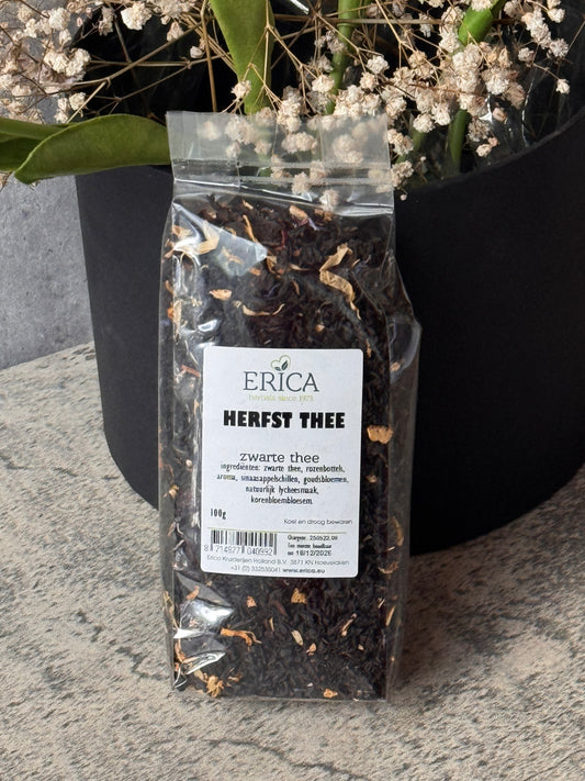 Autumn black herbal tea