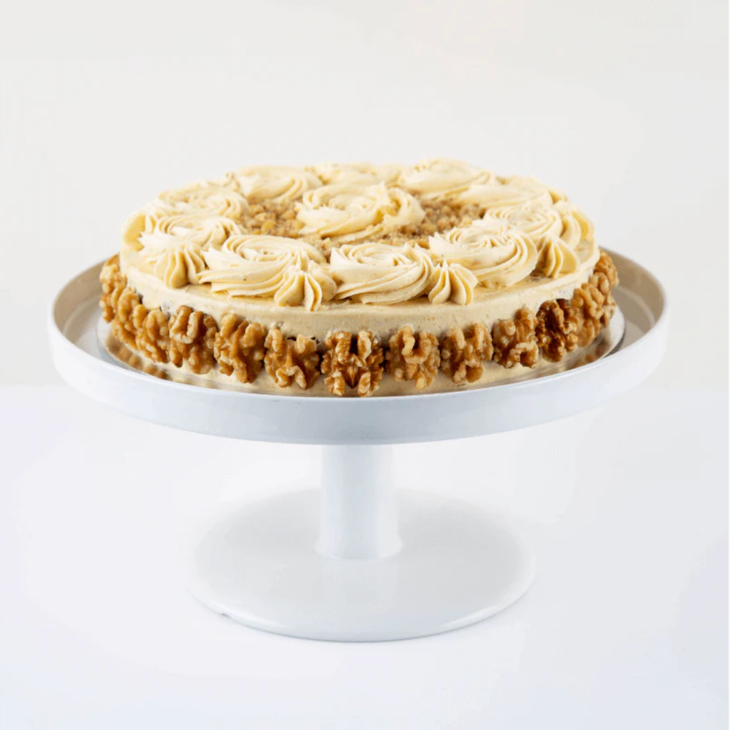 Gluten-free Nutty Vanilla Vegan Cake