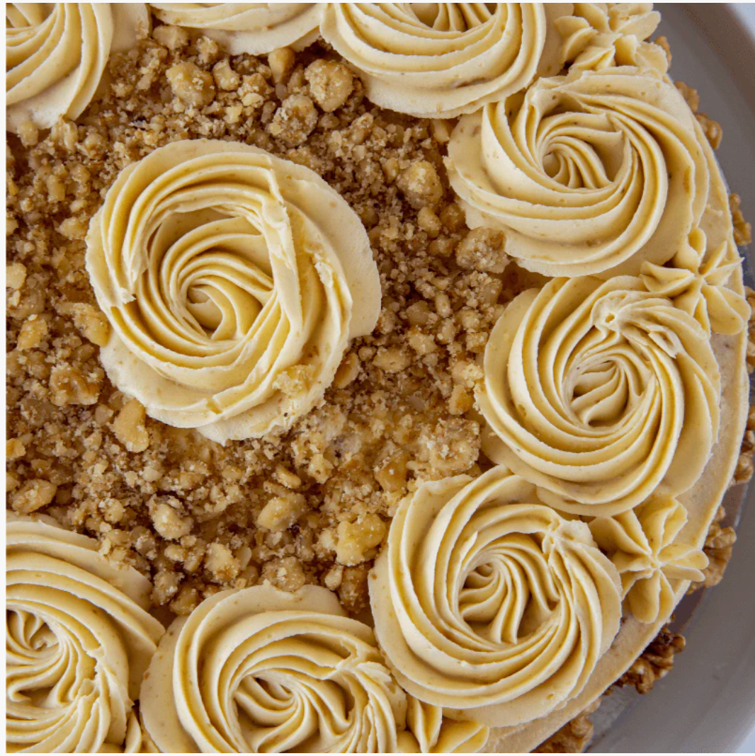 Gluten-free Nutty Vanilla Vegan Cake