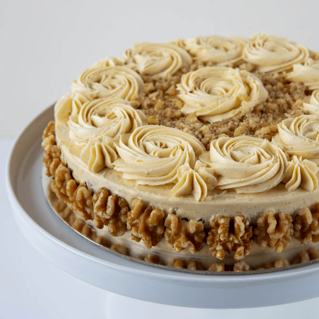 Gluten-free Nutty Vanilla Vegan Cake