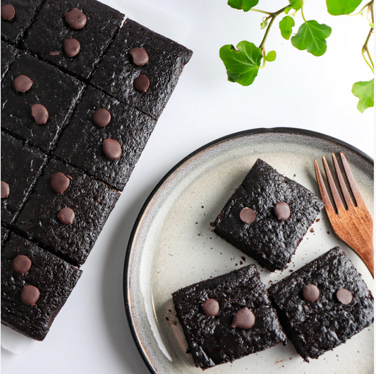 Gluten-free Vegan Chocolate Chip Brownies