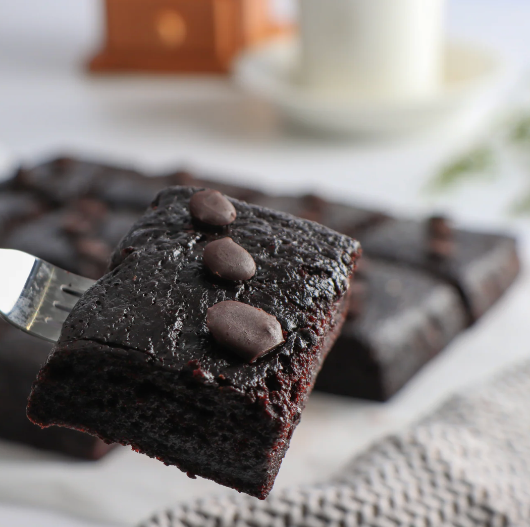 Gluten-free Vegan Chocolate Chip Brownies