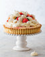 A celebration of summer flavors, our Gluten-Free Strawberries & Cream Tart features a crisp pastry shell filled with silky vanilla cream and topped with fresh, juicy strawberries. Completely gluten-free, naturally sweetened, and crafted for those who love classic charm and clean indulgence.