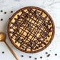 gluten-free vegan sugar-free chocolate-topped cheesecake 