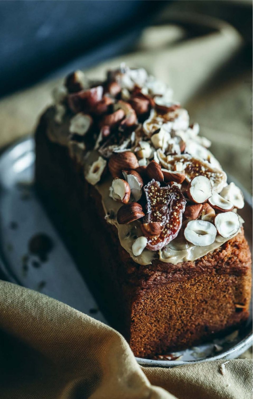 gluten-free carrot bread loaf, vegan