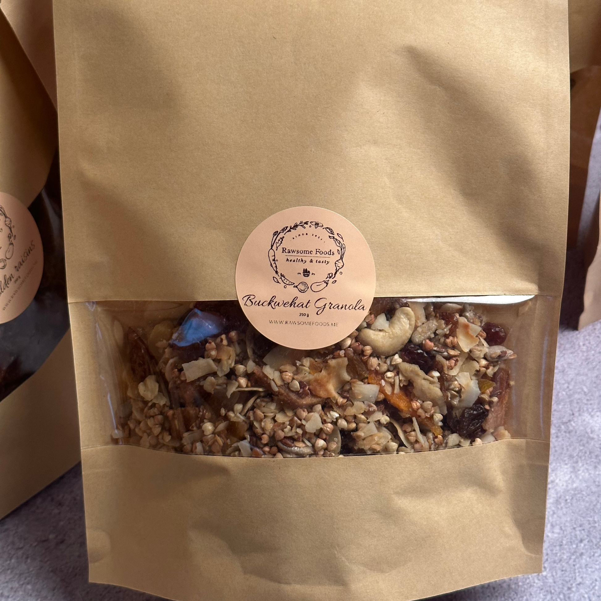 gluten free  sugar-free coconut granola