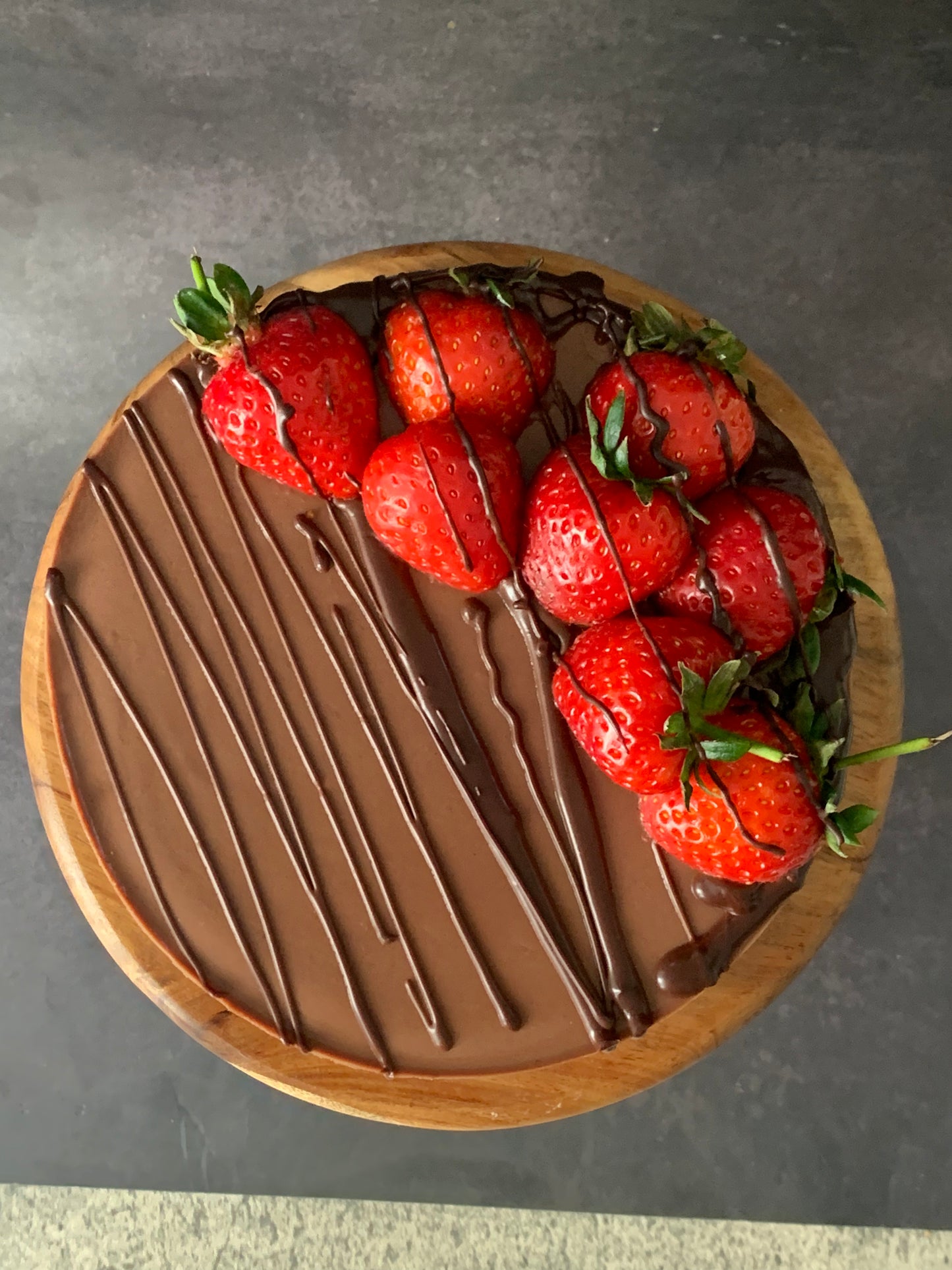 Низкокалорийный шоколадный муссовый торт с высоким содержанием белка