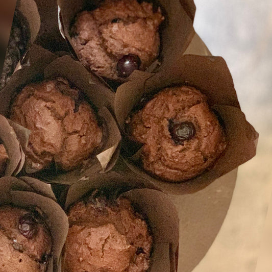 Vegan Chocolate Gluten-free Muffins