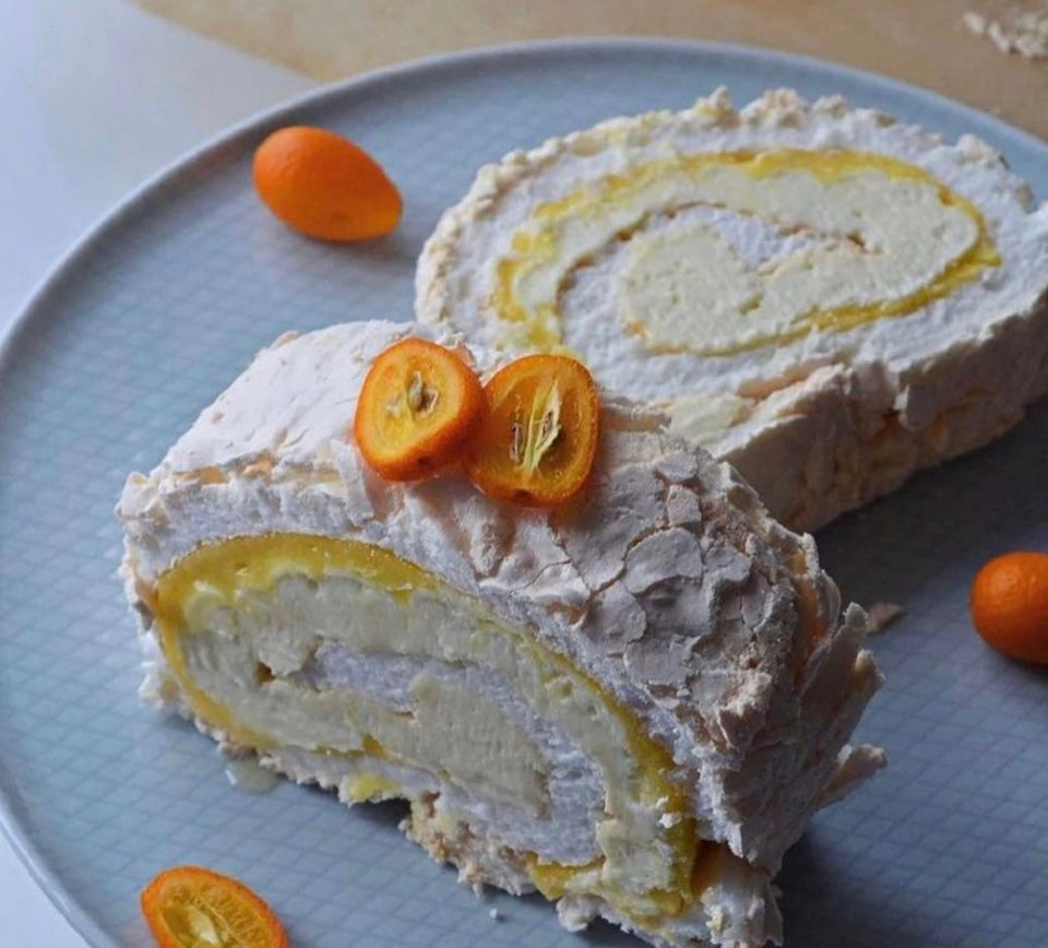 lemon meringue roll