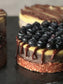 Vegan Lemon blueberry cheesecakes